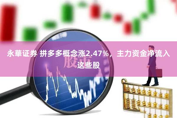 永華证券 拼多多概念涨2.47%，主力资金净流入这些股