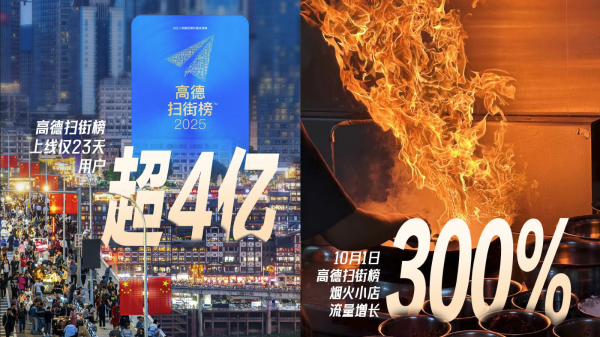 金牛所 上线23天累计用户破4亿 高德扫街榜做对了什么？| 商业快评